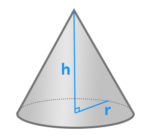 Calcul du volume d'un cone